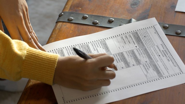 MZCO General Election Ballot